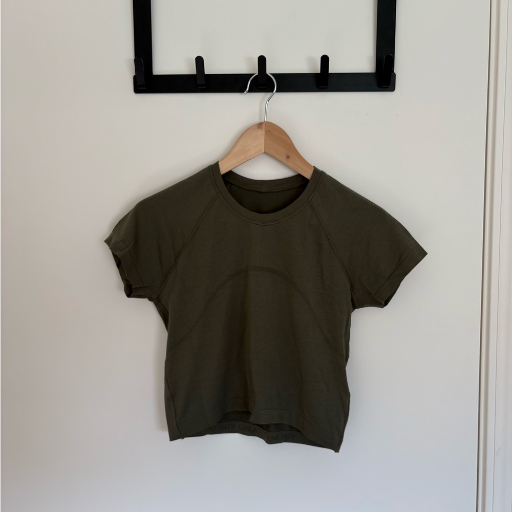 Cropped Lululemon Swiftly Tech